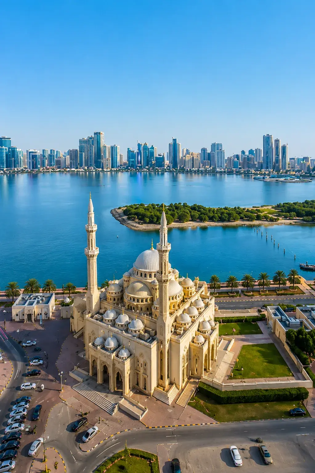 Sharjah waterfront, location of the Sharjah Media City free zone